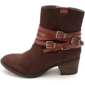 Bullboxer Womens Triumph Mid-Calf Cowboy Boots